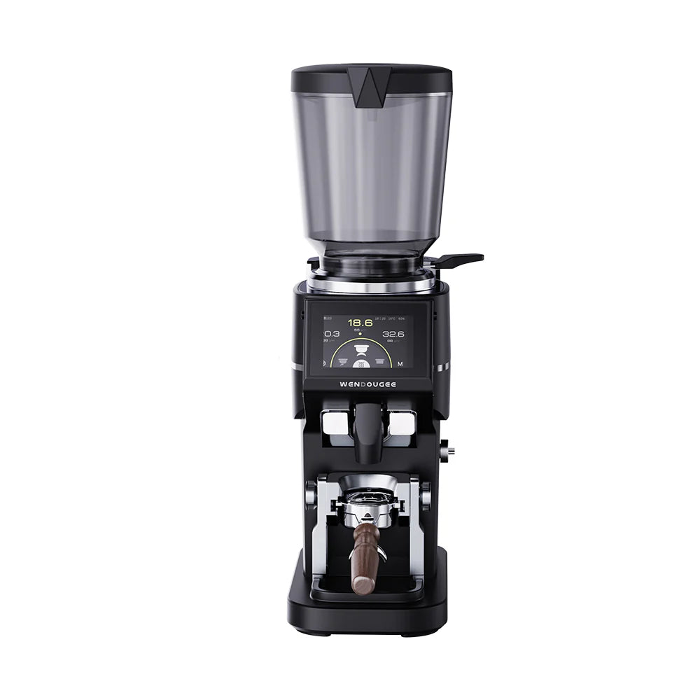 Wendougee Ares 90 Espresso Grinder - 90 mm titanbelagte flatkverner for rask og jevn maling