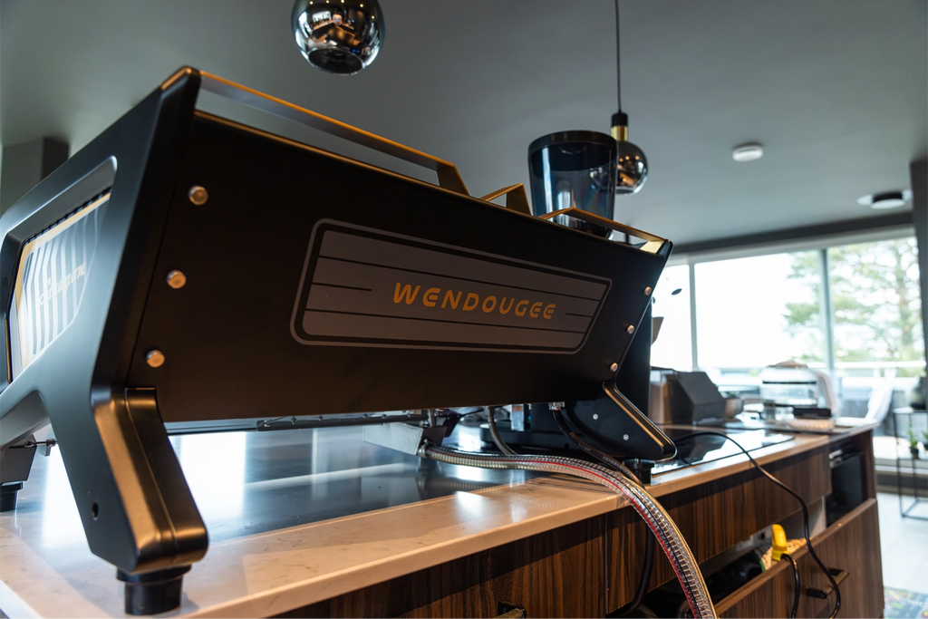 Wendougee S dragon SAT koblet til varmt vann.