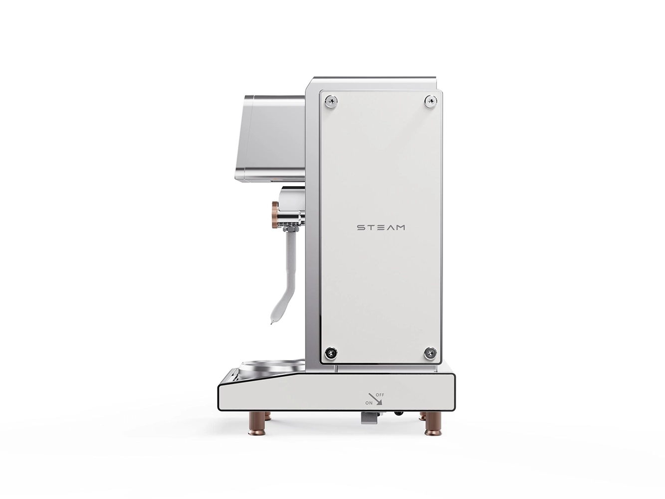 Wendougee Steam modellene integreres direkte med espressomaskinens steamwand, slik at baristaer kan fokusere på kaffeekstraksjon og service, mens maskinen automatiserer perfekt teksturert melk med høy presisjon.